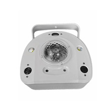 Bande lumineuse LED QSE à effet d'ondulation d'eau 4-en-1 avec stroboscope et laser pour soirées KTV, contrôle DMX512, CRI élevé 95