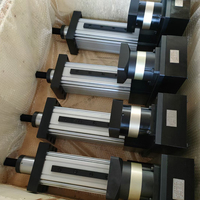 Mecanismo de transmisión lineal de carga de 500KG, cilindro servo eléctrico, varilla de empuje paralela, piezas de transmisión de energía eléctrica