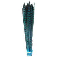 Plumes de queue de faisan collier naturelles brutes de 35-40 cm, motif brut, pour l'artisanat, vente en gros à prix abordable