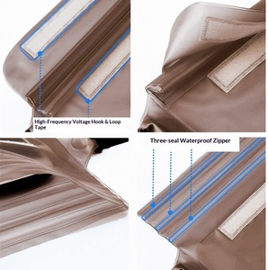 Riñonera Impermeable IPX8 de PVC, 3 Capas Selladas, Certificada, Bolsa de Viaje Resistente para Hombres y Mujeres - Product Image 4