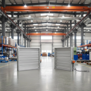 Personnalisé Automatique 70 ° /150 ° /280 °   Volets coupe-feu traditionnels en <span class=keywords><strong>aluminium</strong></span>/acier au carbone/galvanisé pour extérieur - Product Image 4