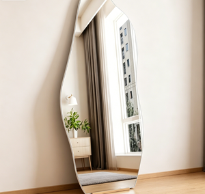 Espejo Decorativo Artístico con Forma de Nubes Irregulares, Espejo de Cuerpo Entero Plateado con LED, Tendencia 2023, Tamaño Personalizado para Decoración Navideña del Hogar - Product Image 2