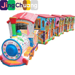 Tren Pequeño de Dibujos Animados JingChuang, sin Rieles, para Turismo al Aire Libre, Construcción de Metal y Fibra de Vidrio, para Edades de 0 a 15 Años - Product Image 5