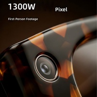 Occhiali Smart con Traduzione AI, Registrazione Video 13 Milioni di Pixel, Audio, Chiamate Bluetooth, Assistente Intelligente, 40 grammi