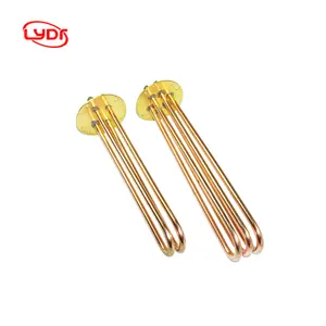 Direct sales Ordinary flange type 12 volt dc heating element Simple structure Flange heating tube