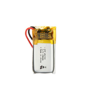 Polymer 651723 small <strong>3</strong>,7 V 150mAh lithium polymer battery for device with Bluetooth function - Product Image 1