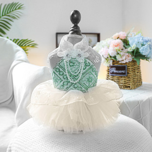 PETCIRCLE Ropa de Primavera/Verano para Perros y Gatos - Vestido Mint Mambo - Product Image 5