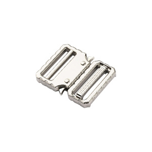 Hebilla de Placa de Aleación de Zinc Jiuyuan de 40 mm, Plateada, Accesorios para Bolsos, Hebilla para Cinturón - Product Image 2