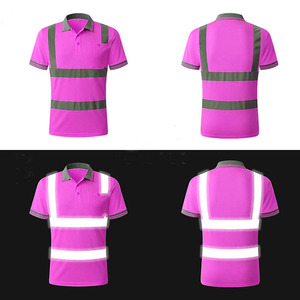 LOGOTIPO personalizado Ropa DE TRABAJO Uniforme de trabajo de alta visibilidad Construcción reflectante de seguridad 2025 Camiseta de seguridad personalizada para hombres - Product Image 3