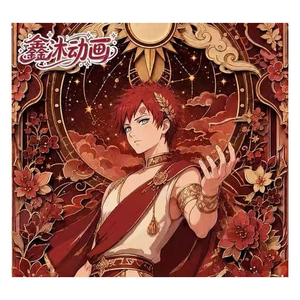 80P Xinmu Animation Ninja Relief Metal Card Goddess <span class=keywords><strong>Tsunade</strong></span> Waifu Meika Play Cards Anime Shop Live Streaming Blind Box - Product Image 6