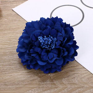 Horquilla para el pelo para fiesta en la playa, <span class=keywords><strong>accesorios</strong></span> florales de otoño, pinza para el pelo con flor de peonía, broche de flor estilo pin-up de bailarina de <span class=keywords><strong>flamenco</strong></span> - Product Image 4