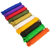 Vente en gros de corde d'escalade auxiliaire statique de 8mm, corde d'évacuation de sécurité pour randonnée en plein air, parachute de sauvetage