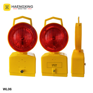 Meilleure vente au Royaume-Uni ambre clignotant poignée trafic route avertissement Construction LED clignotant barricade lumière - Product Image 2