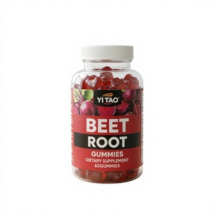 OEM Beet Root Gummies with Apple Cider Vinegar Grape Yellow Fruit Vitamins Antioxidants Support <b>Skin</b> Whitening Metabolism - Product Image 1