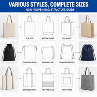 Sac isotherme non tissé personnalisé avec logo, sac à emporter jetable pour la livraison de café, imperméable, écologique, 4-20L