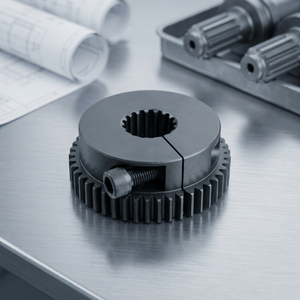 Bride de raccordement de pompe principale SBS140 pour accouplement de pompe hydraulique E325D E329D à cannelures - Product Image 1