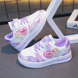 Sneakers Casual da <span class=keywords><strong>Bambina</strong></span> 2026 Primavera Autunno Nuove Scarpe da Skate alla Moda Versatili per Bambine Scarpe Casual per Bambini - Product Image 2