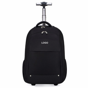 Zaino per Computer Portatile a Doppia Spalla con Ruote, Borsa da Viaggio Intelligente per Laptop - Product Image 1