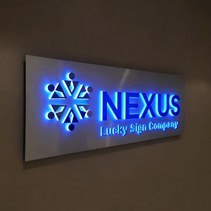 कस्टम बैकलिट 3 डी चैनल पत्र में अस्पताल के स्कूल बैंक के लिए साइनेज - Product Image 2