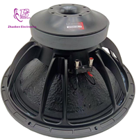 Subwoofer professionnel de 18 pouces, bobine vocale de 4 pouces (100 mm), accessoires pour haut-parleur de subwoofer haute puissance de 3000 W