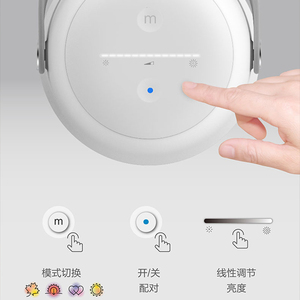 <span class=keywords><strong>Philips</strong></span> WiFi Carga inteligente portátil LED luz de noche lámpara de noche RGB atmósfera lámpara de mesa - Product Image 4