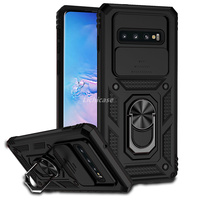 Coque de téléphone magnétique en TPU pour Samsung Galaxy S10 Plus, protection pour fenêtre coulissante