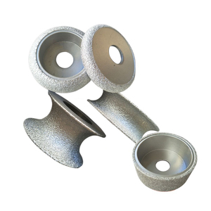 عجلة كأس طحن ماسية نوع قطع من أحجار الطحن حواف حجر رملي حافة مستمرة حافة رخامية من الألماس زجاج طحن عجلة 4 بوصة - Product Image 2