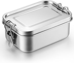 Food Grade SS304 <b>Lunch</b> <b>Box</b> Stainless Steel <b>Lunch</b> <b>Box</b> 800, 1200,1400Ml Leakprool <b>Lunch</b> <b>Box</b> for Office - Product Image 1