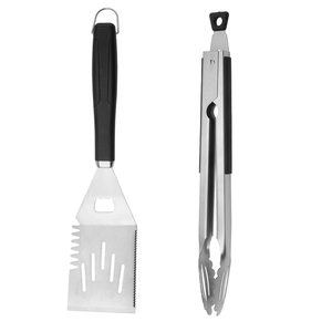 BS-3127 thép không gỉ nhiệm vụ nặng nề BBQ nướng đặt 6 miếng cắm trại ngoài trời dài an toàn công cụ - Product Image 5