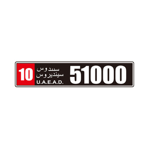 La <span class=keywords><strong>plaque</strong></span> d'<span class=keywords><strong>immatriculation</strong></span> décorée du Moyen-Orient accepte le modèle de personnalisation pour <span class=keywords><strong>l</strong></span>'Arabie saoudite, Dubaï - Product Image 5
