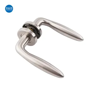 Euro Security Solid 316 Stainless Steel 304 Interior Lever Door Handle For Middle East