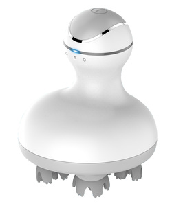Handheld Mini Silicone Head Massager com 10 minutos Smart Timer Touchpoints <span class=keywords><strong>Soft</strong></span> <span class=keywords><strong>Massage</strong></span> Produto - Product Image 2