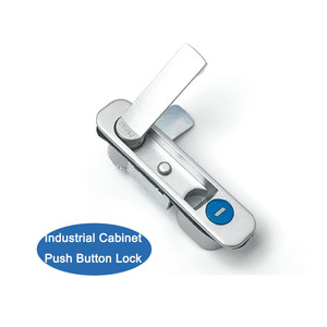 Kete công nghiệp hợp kim kẽm MS737 đẩy nút Swing xử lý bảng điều khiển khóa chuyển đổi Tủ mùa xuân Khóa phân phối hộp khóa cửa - Product Image 5