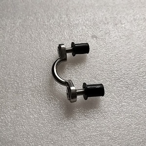 Hebilla tipo C de acero inoxidable con tornillo recubierto de goma para el hogar, motocicleta, barco, accesorios para kayak, cierre metálico duradero - Product Image 3