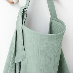 Fular de lactancia multifuncional de algodón muselina, <span class=keywords><strong>delantal</strong></span> de privacidad para amamantar, chal para alimentación de mamá y bebé, ¡el más vendido! - Product Image 2