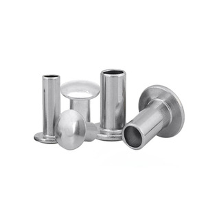 <span class=keywords><strong>Rivets</strong></span> semi-tubulaires à tête ovale en acier inoxydable - Product Image 6