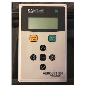 Compteur de particules portatif Met One Instruments Aerocet 531, moniteur de poussière 2,83 Lpm, appareil de test de la qualité de l'air - Product Image 3