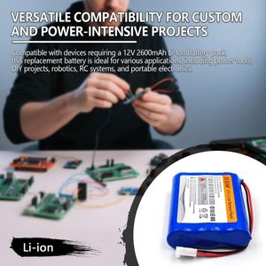 YUTSUJO Paket Baterai Li-ion 2 Buah 11.1V 2600mAh - Product Image 3