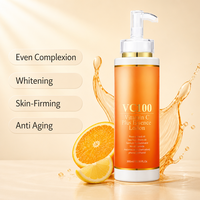 Lotion corporelle en gel bio végane sans parfum, réparatrice, apaisante, éclaircissante et hydratante à la vitamine C, 300 ml, pour femmes