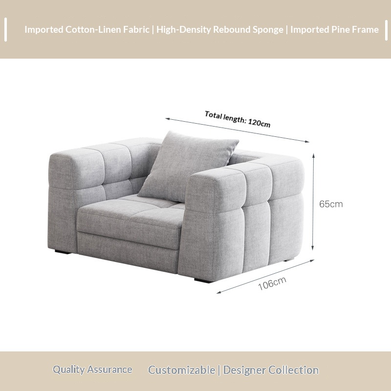 1.2-meter single seat