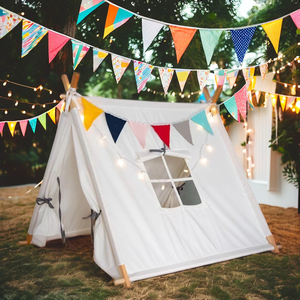 Tienda de lona plegable Wind Valley para 2 personas, poste de aluminio de una sola capa de 5m, <span class=keywords><strong>tipi</strong></span> para dormir para niños en interiores/exteriores, venta al por mayor - Product Image 4