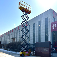 Promotion : Plateforme élévatrice mobile à ciseaux hydraulique automatique pour conteneurs de 17 mètres, 20 pieds, 40 pieds, anti-chute, pour la logistique, certifiée ISO