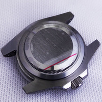 Boîtier de montre automatique en acier inoxydable 316L, saphir 40mm, étanche, léger, 0.05kg, Compatible Miyota 2813 8215 NH35 NH36