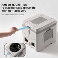Toilette portable d'extérieur adaptée aux adultes, aux personnes âgées et aux personnes handicapées, toilette mobile en plastique amovible