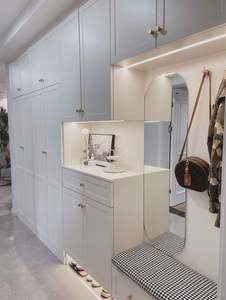 Zapatero de Madera Personalizado, Práctico, de Tablero de Partículas de Madera Blanca Importada, Fácil de Desmontar - Product Image 2