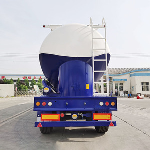 Semi-remorque ZW Group à 3 essieux de 60 m³ en aluminium pour le <span class=keywords><strong>transport</strong></span> de sucre et de farine en poudre, conception légère et haute capacité - Product Image 3