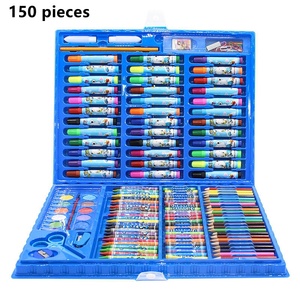 Vente en gros pas cher stylo de peinture pour enfants 42 pièce pinceau dessin animé créatif aquarelle Crayon Crayon à l'huile pour enfants Document - Product Image 5