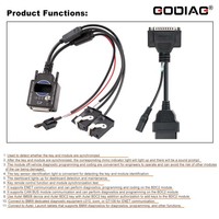 Plataforma de Prueba de Programación GODIAG BDC2/BCP 2026 para Diagnóstico BDC2, Programación y Sincronización de Llaves