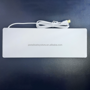 Clavier industriel avec trackball clavier en silicone pour hôpital clavier industriel médical étanche et désinfectable - Product Image 3