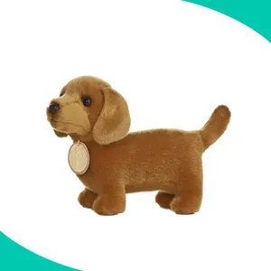 Perro de peluche personalizado de alta calidad, perro pequeño de pie, perro labrador, juguete de peluche - Product Image 1
